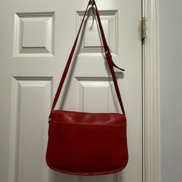 Coach vintage red crossbody bag 3846 - Picture 10 of 16